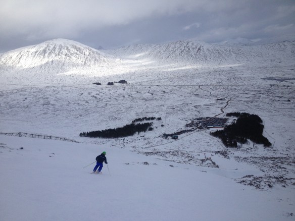 skiing at Glencoe